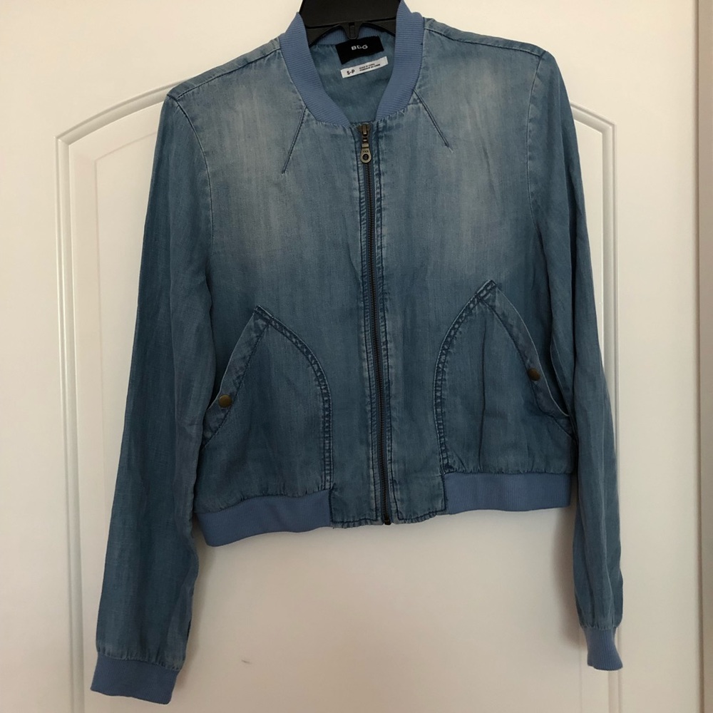 BDG denim bomber jacket
